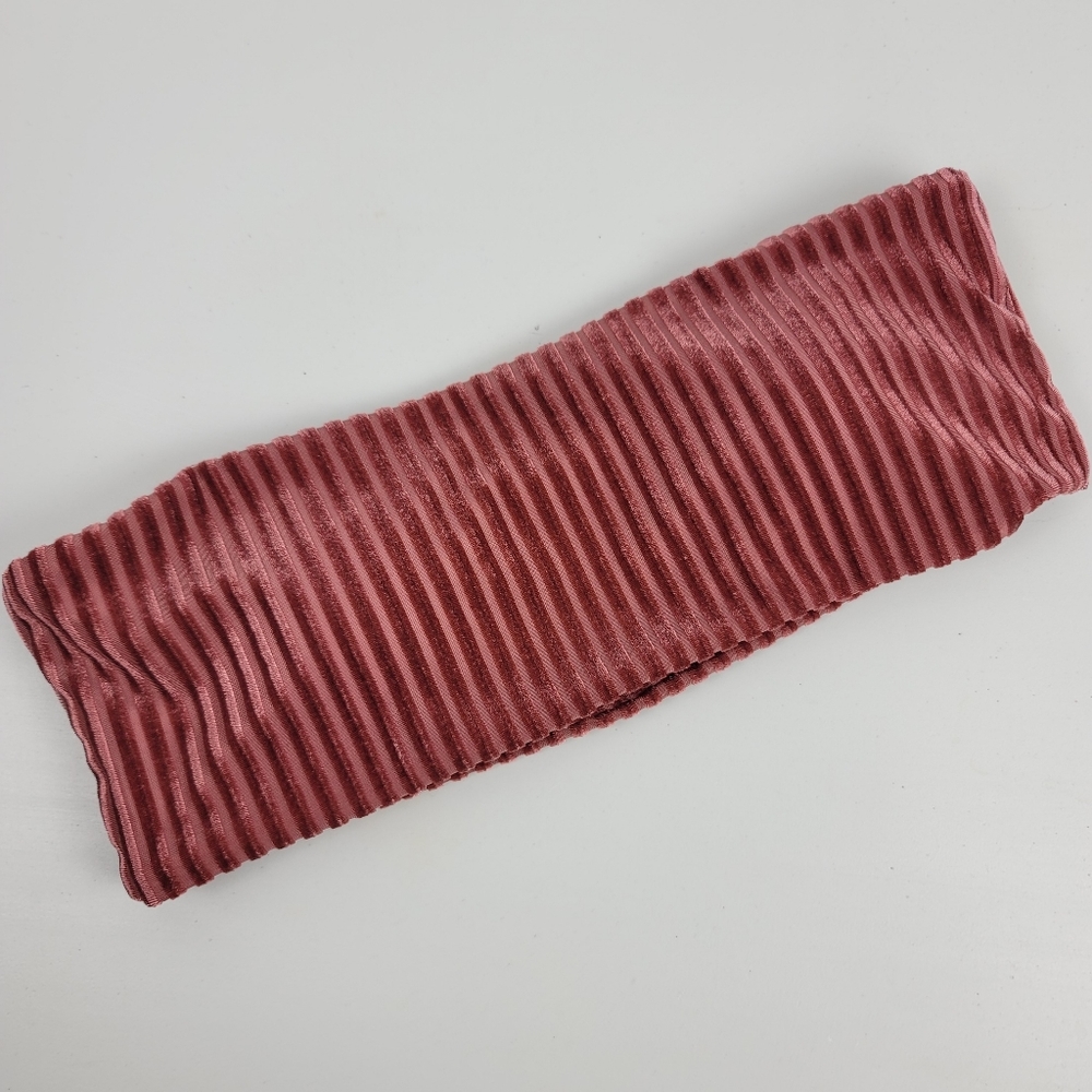 Zaful Dusty Rose Corduroy Bandeau Size Medium